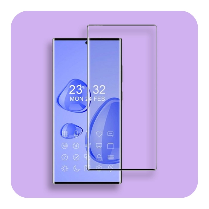 گلس فول خمیده