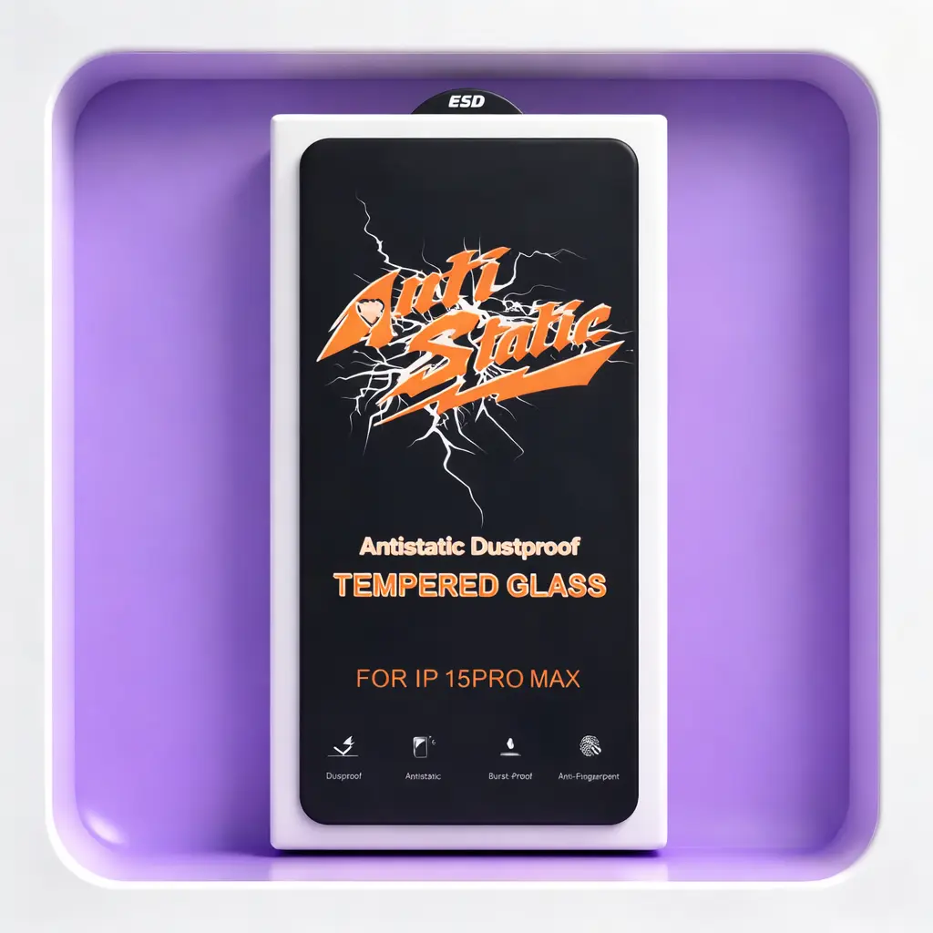گلس آنتی استاتیک میتوبل