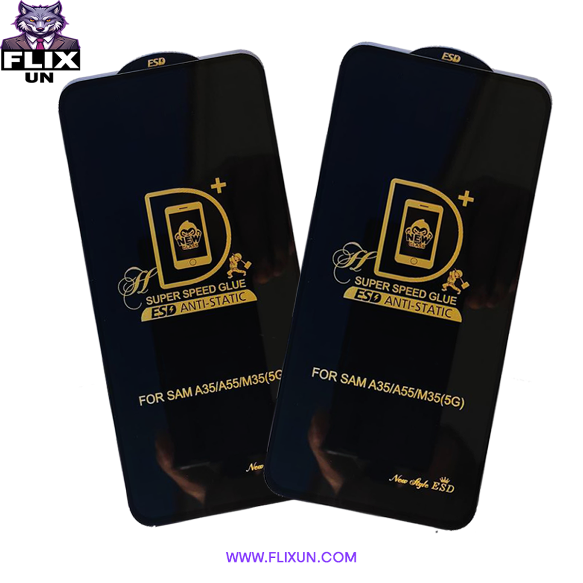 خرید عمده گلس آنتی استاتیک شرکتی ارزان