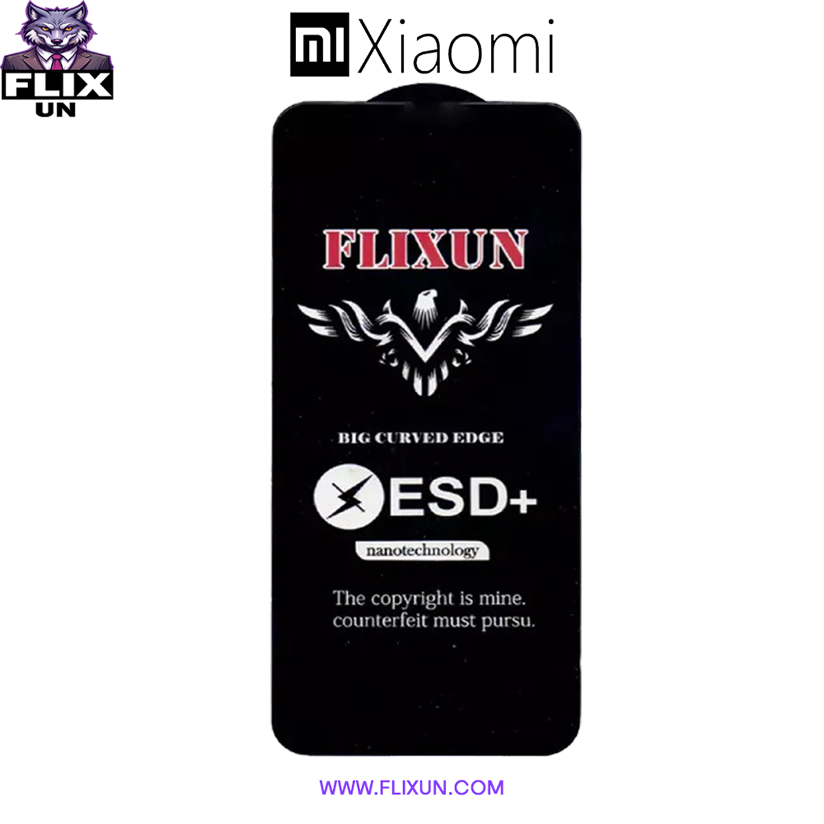 خرید عمده گلس سوپردی پلاس آنتی استاتیک شیائومی